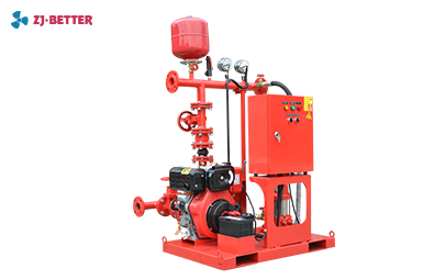 DJ  Fire Pump System With Diesel Pump And Jockey Pump